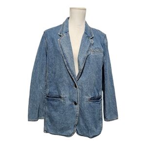 Liz Claiborne Liz Wear Denim Jacket Size 6